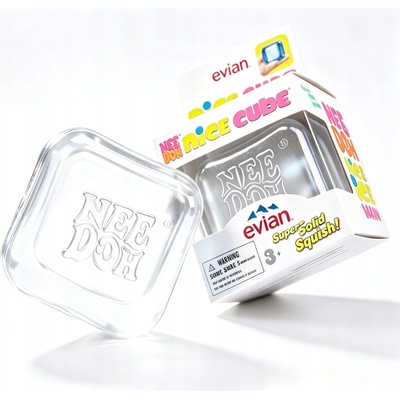 Schylling NeeDoh Mačkacia kocka Nice Cube Candy Swirl