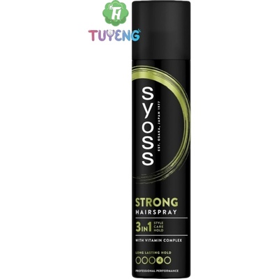 Syoss Lak na vlasy Strong Hold 3 v 1 300 ml – Hledejceny.cz