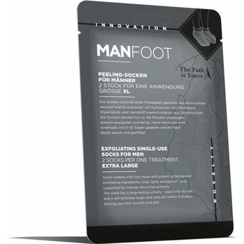 MANFOOT Exfoliační ponožky pro muže XL 1 ks