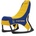 Playseat Champ NBA Golden State Warriors