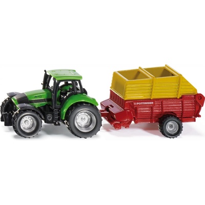 Siku Blister Traktor s vlekem
