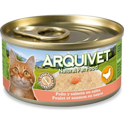 Arquivet Cat kuracia v omáčke s lososom 80 g