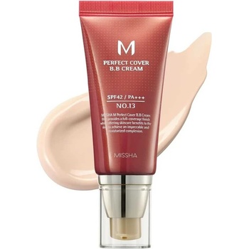 MISSHA - M Perfect Cover BB Cream SPF42 PA+++ 50ml - 13 Bright Beige