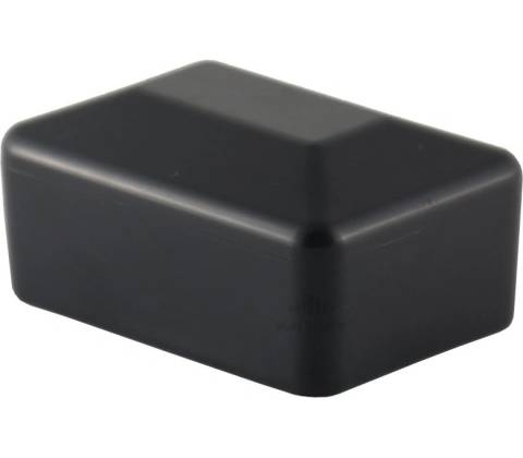 Čepička PVC 60x40 mm, černá