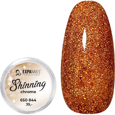 Expa nails třpytky na zdobení nehtů shining chrome glitter 4 2 g