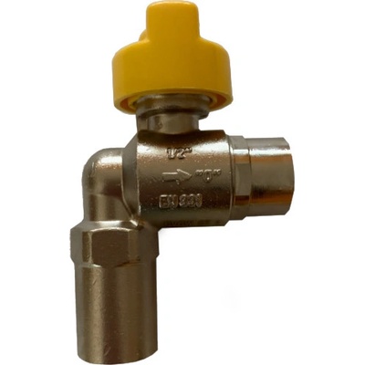 GASTOP VAIT bezpečnostní plynový ventil rohový 1/2" FF G0482
