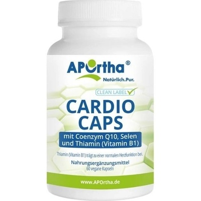 APOrtha Pre zdravé srdce koenzým Q10 selén Vitamín B1 tiamín 60 kapsúl