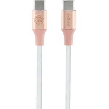 Guess Кабел Guess Ebossed Logo, USB-C към USB-C, 1.5m, розов (3666339171421)
