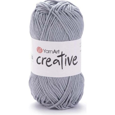 Yarn Art příze Creative_244 šedá