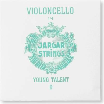 Jargar Struny pro Cello YOUNG TALENT - malé menzuryD 1/4 medium 31501