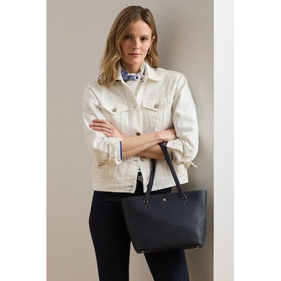 Ralph Lauren шопинг чанта дамска от кожа (431924351)