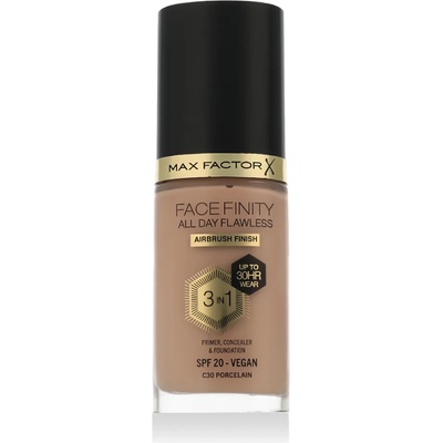MAX Factor Facefinity All Day Flawless SPF20 Фон дьо тен за жени 30 ml сянка C30 Porcelain