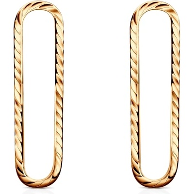 SAVICKI Обеци Savicki: позлатено сребро