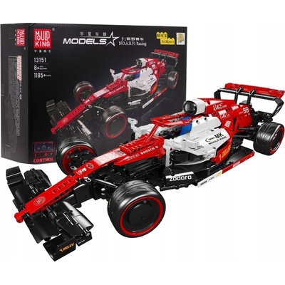 Mould King Formula 1185ks na diaľkové ovládanie, červená