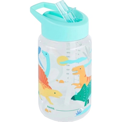 Бутилка за вода Miniland - Jurassic, 450 ml (89620)