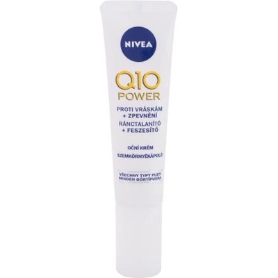 Nivea Q10 Power Anti-Wrinkle + Firming околоочен крем за видимо намаляване на бръчките 15 ml за жени