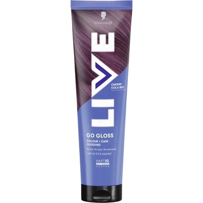 Schwarzkopf Toner na vlasy Live Color Glossing Cherry Cola red 150 ml