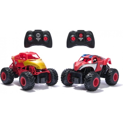 Spin Master Spider-Man и Iron Man комплект RC Монстър Трак 1: 24 (6072355)