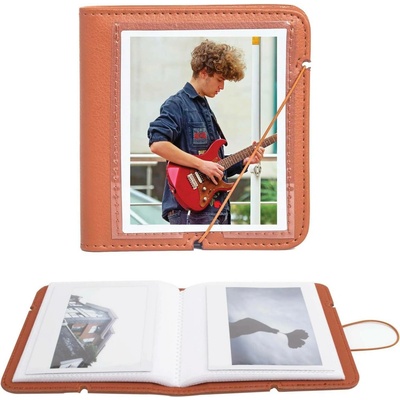 Caiul Instax Wide 28 Pocket Album Leather Brown