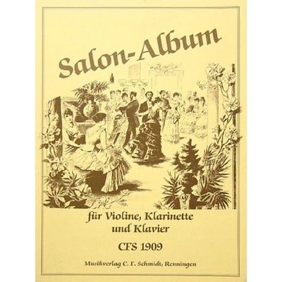Salon album noty pre husle klarinet a klavír