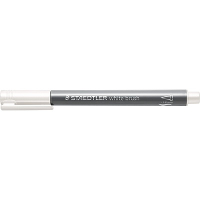 STAEDTLER Маркер Staedtler Metallic brush, 1-6 mm, бял (30212-А-БЯЛ)