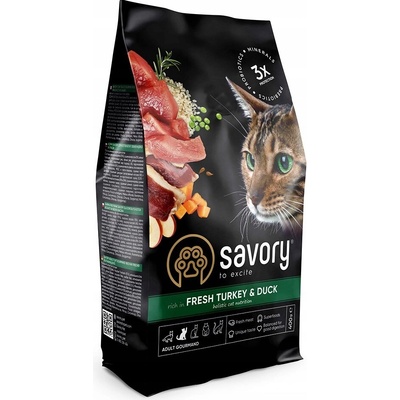 SAVORY S MORČACÍM MÄSOM A KAČICOU 400 G