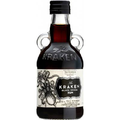 KRAKEN BLACK SPICED RUM MINI 0.05L 40% (čistá fľaša)