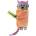 KONG Pull-A-Partz Purrito - Забавна котешка играчка с котешка трева стимулираща играта
