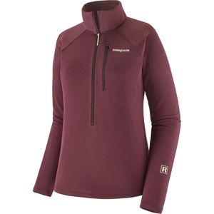 Patagonia Дамски поларен пуловер Patagonia Women's R1 Ultralight 1/2-Zip Fleece jumper - Berry Fig (105-7985-0114)