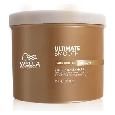 Wella Ultimate Smooth Mask изглаждаща маска за копринено мека коса 500 ml за жени