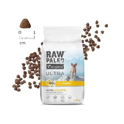RAW PALEO Ultra Mini Puppy Turkey - суха храна за кученца - 2 кг (5902414210929)