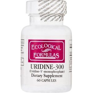 Ecological Formulas Uridine - 300 Uridine - 5-Monophosphate [60 капсули]