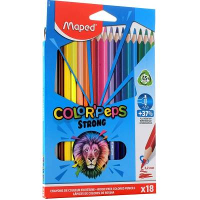 Maped Color'Peps strong trojhr pastelky 18 far