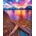 Norimpex - Puzzle Diamant painting: Sunset in the mountains 30x40 cm - 1 - 39 piese