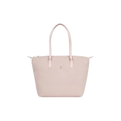Tommy Hilfiger Дамска чанта Poppy Canvas Tote AW0AW15983 Розов (Poppy Canvas Tote AW0AW15983)