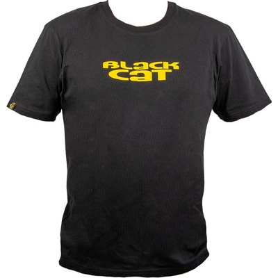 Black Cat tričko Logo Black T-Shirt – Zboží Dáma