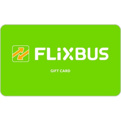 Flixbus.cz dárková karta (cashback 5 %) 350 Kč