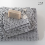 Linen Tales Светлосива кърпа 50x70 cm Honeycomb - Linen Tales (LT-THW-50x70-LG)