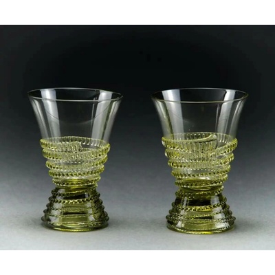 Krasglass sklenice zelené sklo 100 ml