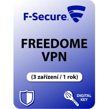 F-Secure Freedome VPN 3 lic. 1 rok (FCFDBR1N003E1)