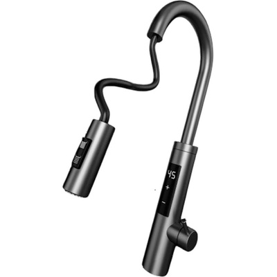 Elite Нагревател за вода Elite EHD-1514PP, 3300W, Регулируема мощност, Въртене на 360, Самоподгряване, Сензорен дисплей, IPX4, Сребрист (EHD-1514PP)