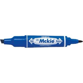 Zebra Алкохолен маркер с два края ZEBRA Hi-Mckie 2, 0-4, 0 мм, син 50252 (50252)