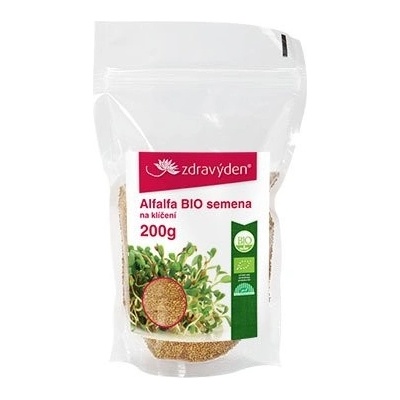 ZdravýDen ZdravýDen® BIO Alfalfa – semena na klíčení 200 g