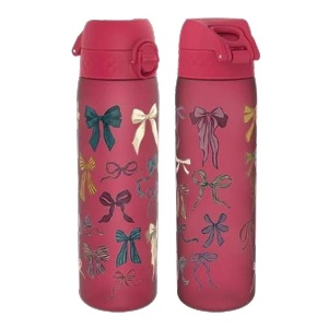 ION8 Бутилка за вода Ion8 Print, рец. пл, 500ml, Bows (32041-А-ПАНДЕЛКИ)