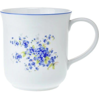 Český porcelán Dubí hrnek GOLEM pomněnky 1500 ml