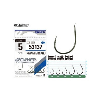 OWNER Kiwami Mebaru Green vel.3 10 ks