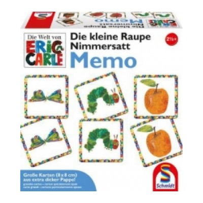Schmidt Spiele Die kleine Raupe Nimmersatt, Memo | Eric Carle