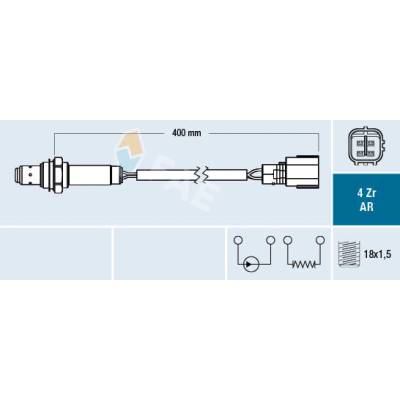 Lambda sonda FAE 75619