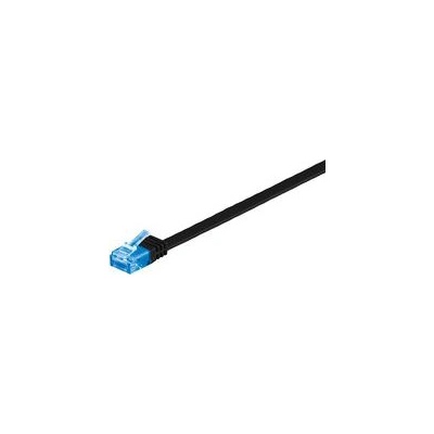 MicroConnect V-UTP6A03S-FLAT мрежов кабел Черен 3 м Cat6a U/UTP (UTP) (V-UTP6A03S-FLAT)