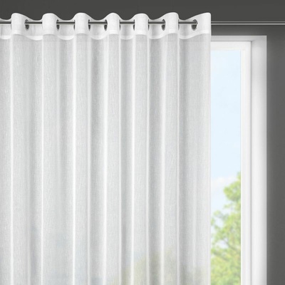 ZÁCLONA SONIA 300X145 CM BIELA